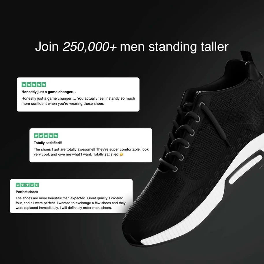 6cm/2.4" Height Boost  Stealth Runners