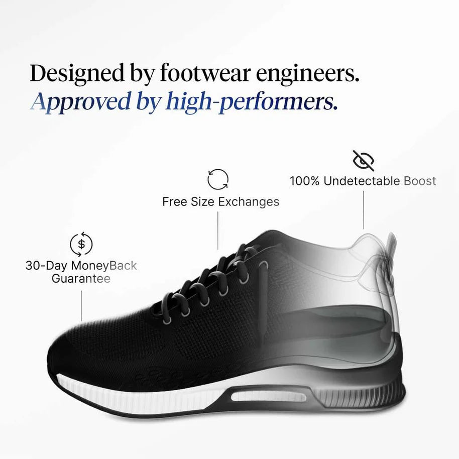 6cm/2.4" Height Boost  Stealth Runners